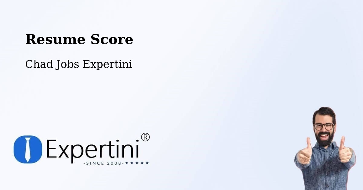 Resume Score & Job Description Match Tool – Dababa - Chad Jobs Expertini